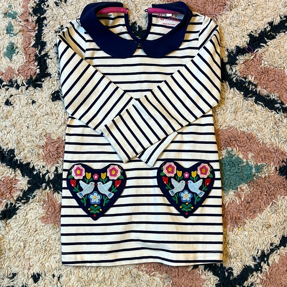 Mini Boden Jersey Pocket Tunic NWOT